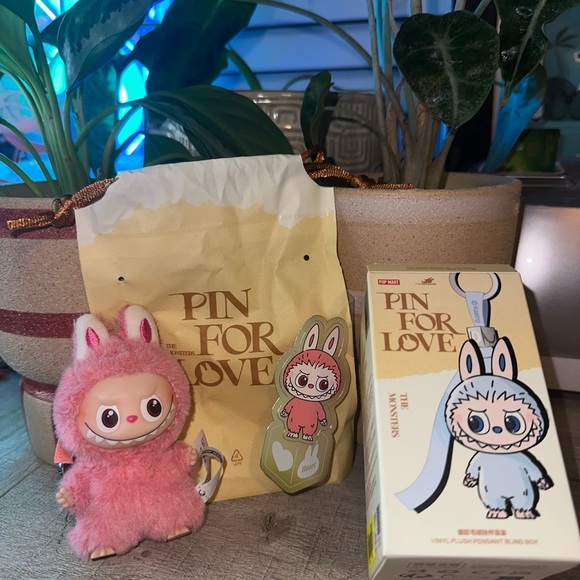 Heart Pin For Love Labubu
